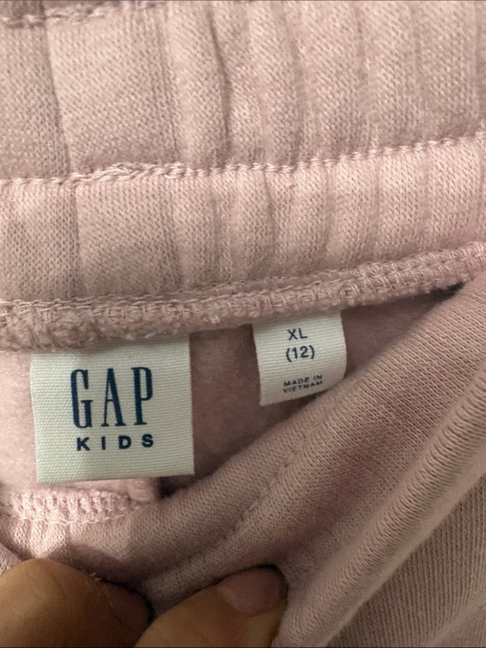 GAP Kids Dusty Pink Wide-Leg Cargo Joggers